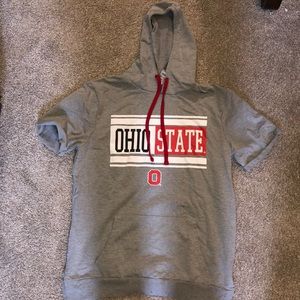 Ohio State Short Sleeve Hoodie